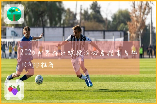 2026世界杯让球投注必看指南与热门App推荐