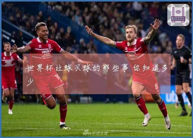 世界杯让球买球的那些事 你知道多少
